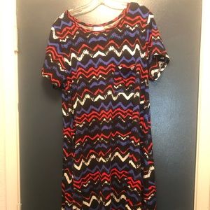 LuLaRoe Americana Carly 2X